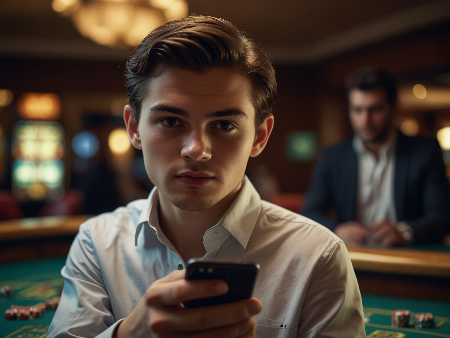 User registering on mobile